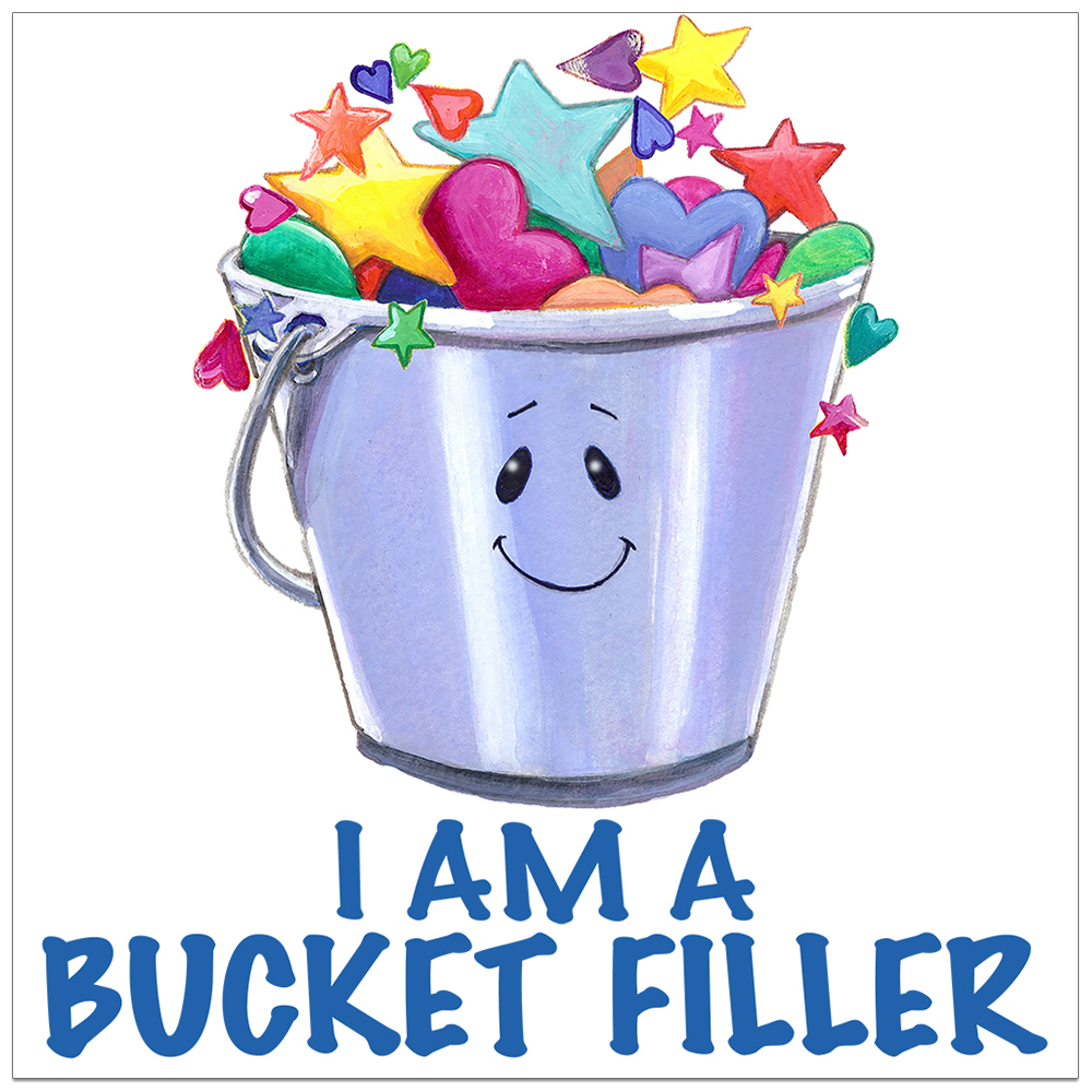 I AM A BUCKET FILLER” Stickers |