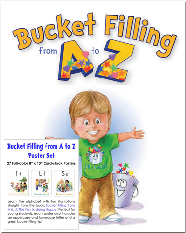 Bucket Filling From a to Z poster set cover